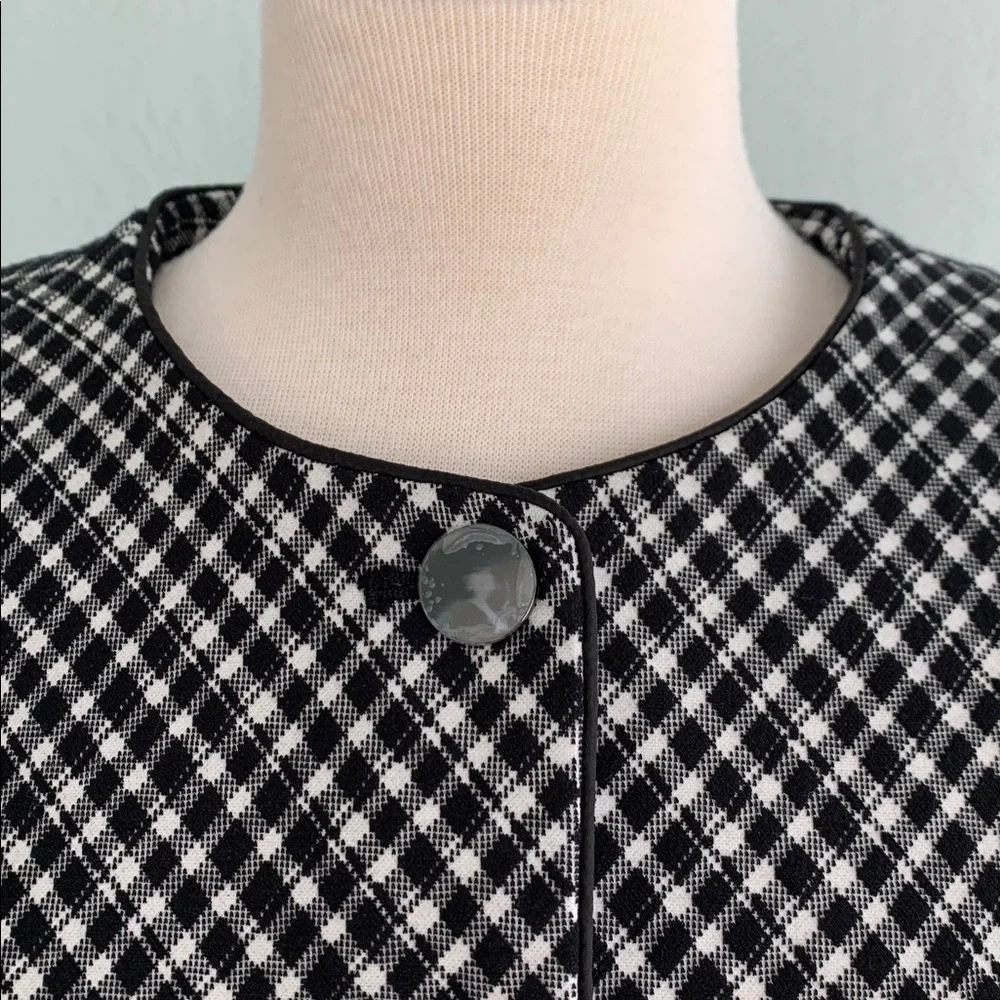 SPANX Ponte Plaid Jacquard Lady Jacket - Picture 7 of 16